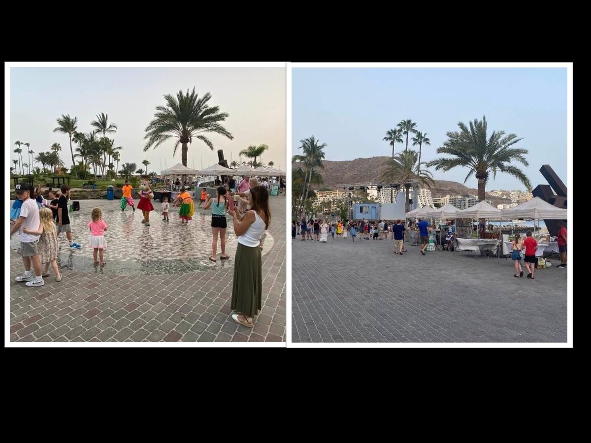 plaza mini disco & stalls